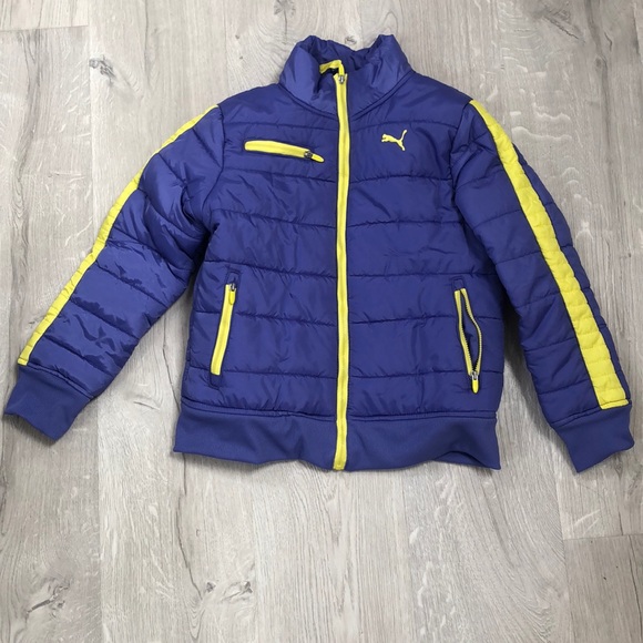 NWT Girls Puma Puff Jacket - Picture 1 of 3